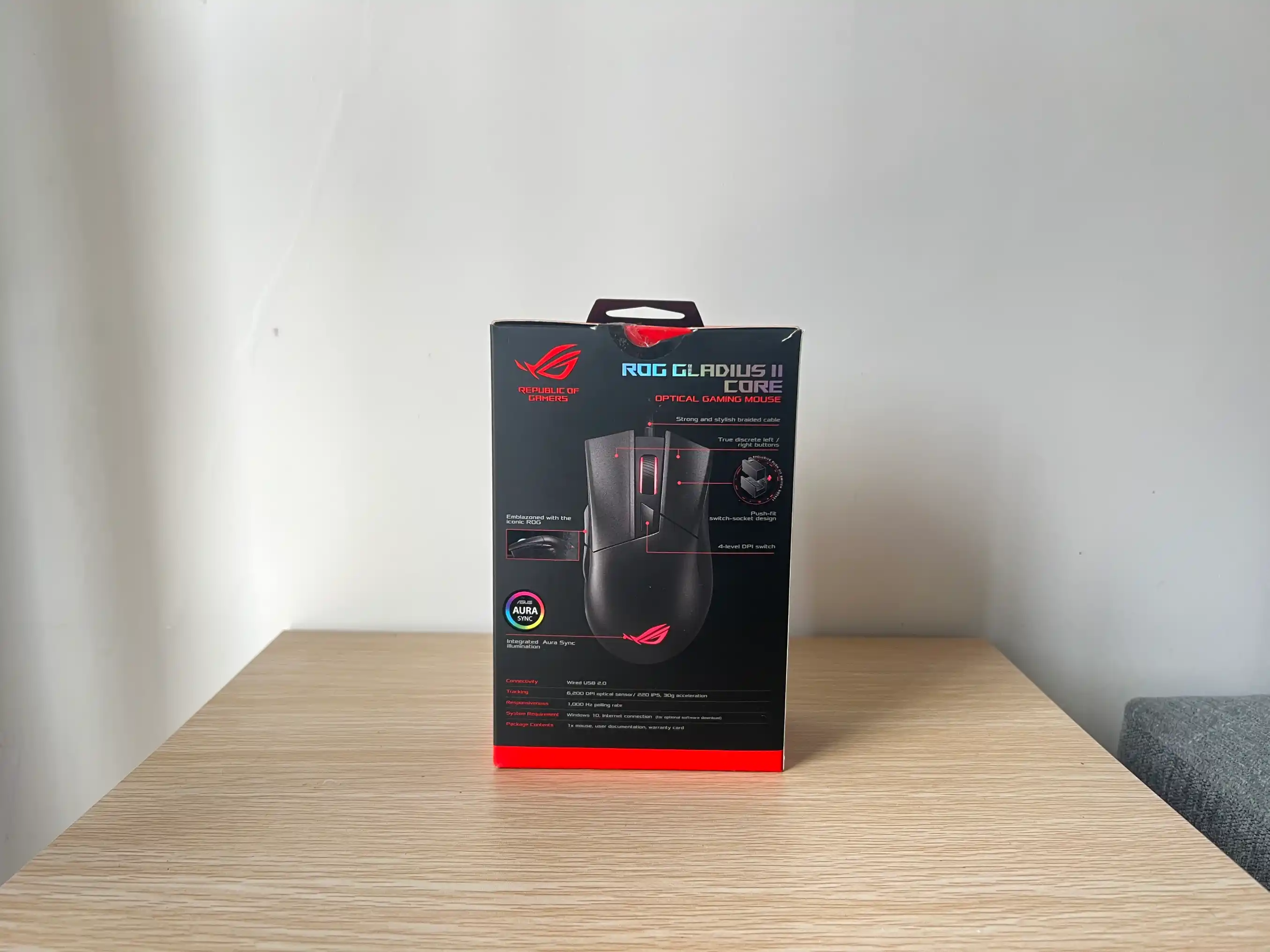 Asus ROG Gladius II Core 1