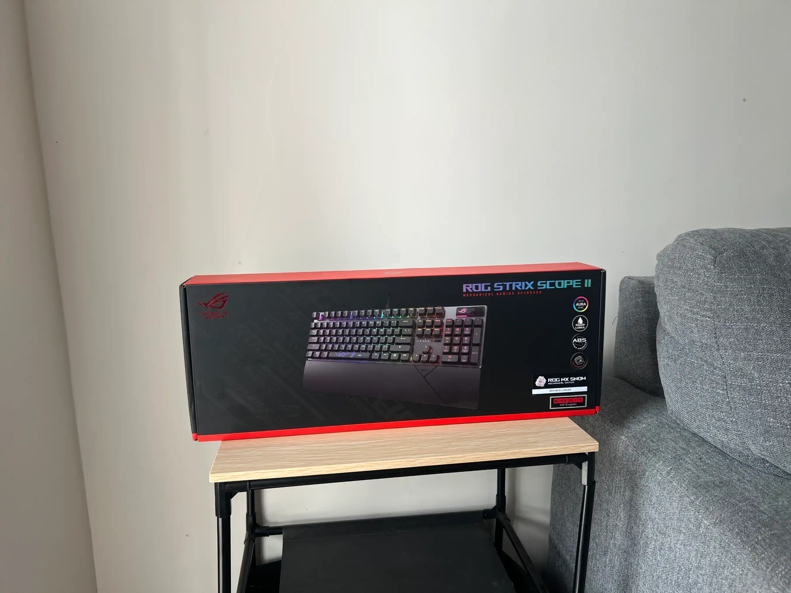 Asus ROG Strix Scope II NX Snow 1