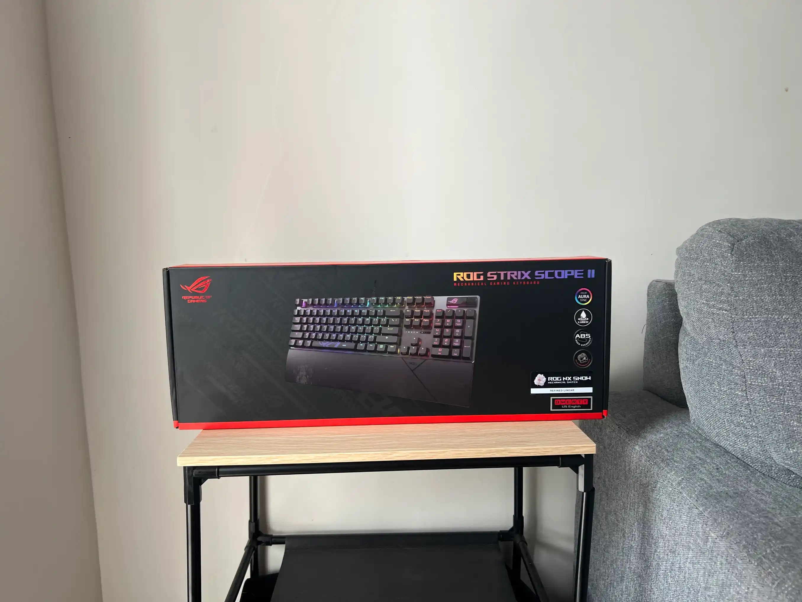 Asus ROG Strix Scope II NX Snow 0