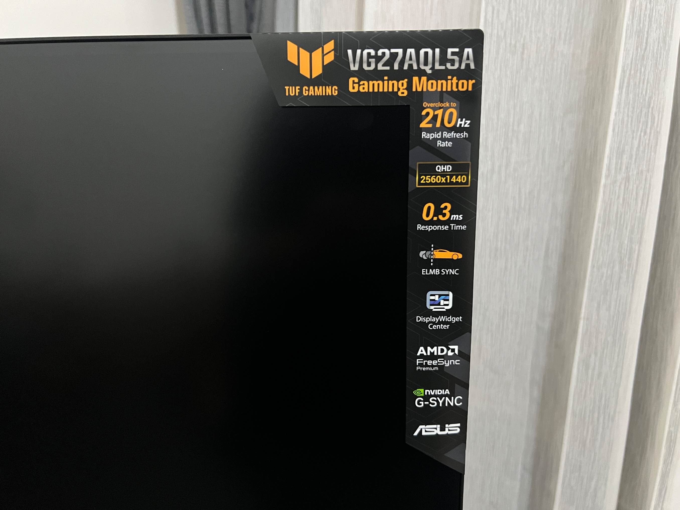 Asus Tuf VG27AQL5A 2K 200hz 5