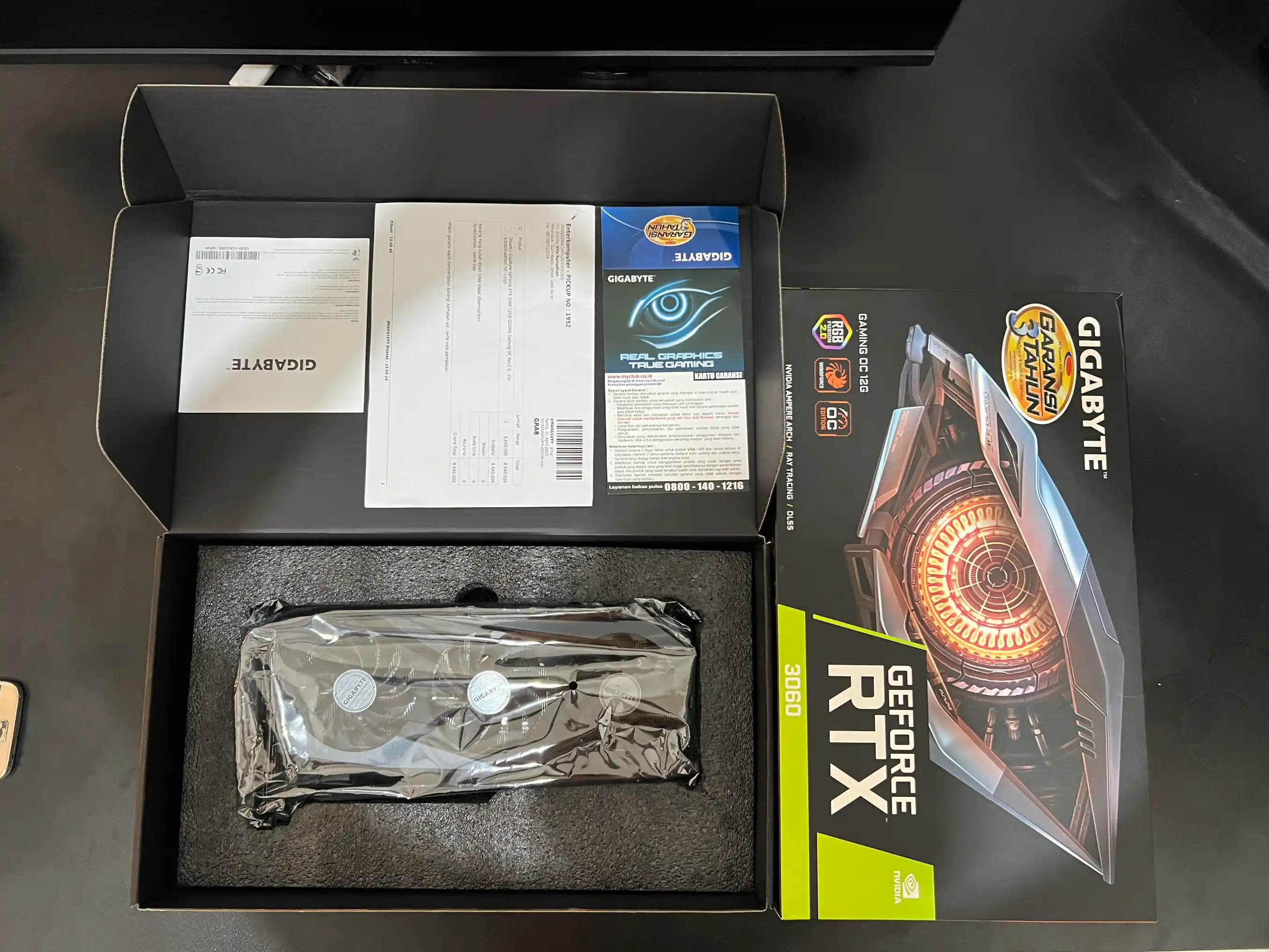 Gigabyte RTX 3060 12GB 3 Fan 4